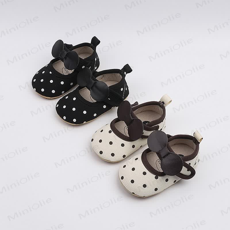 Baby Girl Polka Dot Shoes - image 2