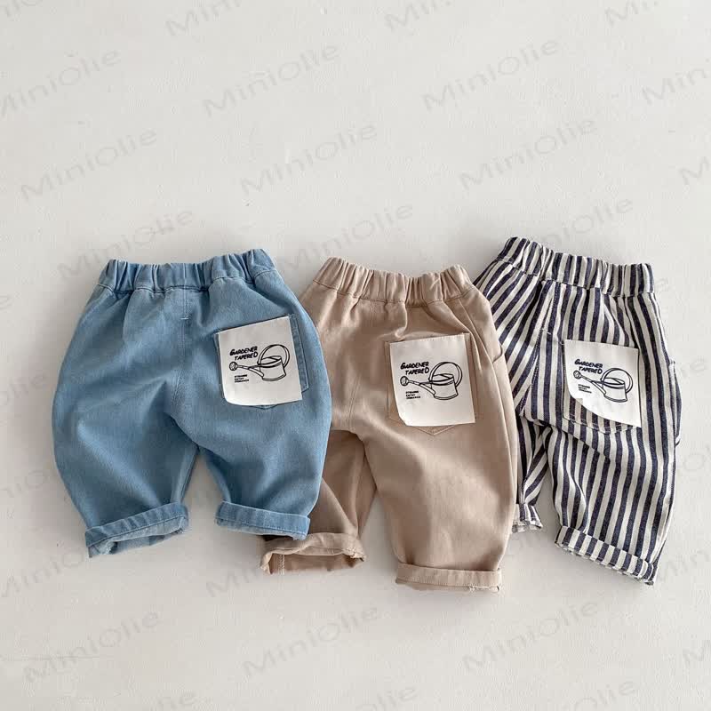 Toddler Cotton Casual Pants - image 1