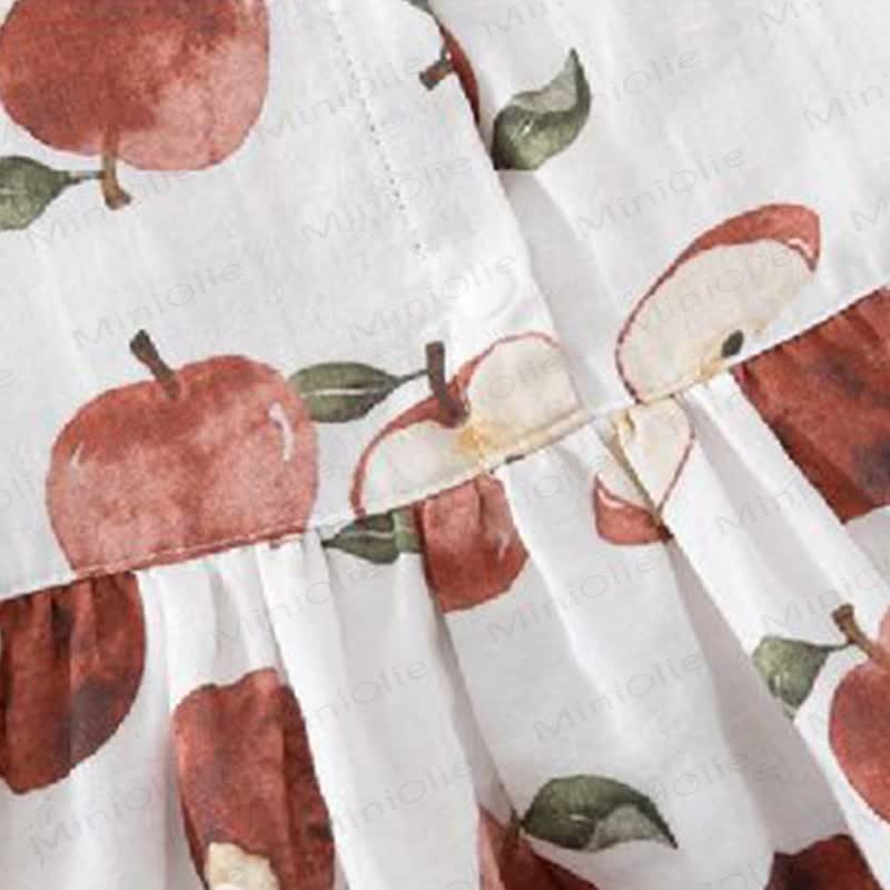 Toddler Baby Girl Fruit Print Sleeveless Dress - image 8