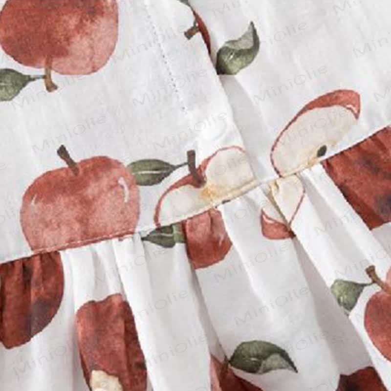 Toddler Baby Girl Fruit Print Sleeveless Dress - image 8
