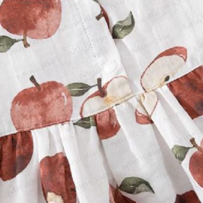 Toddler Baby Girl Fruit Print Sleeveless Dress - image 8