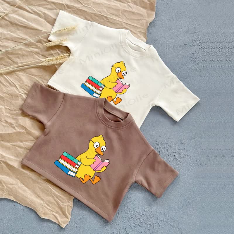 Baby Duck Print T-Shirt - image 1