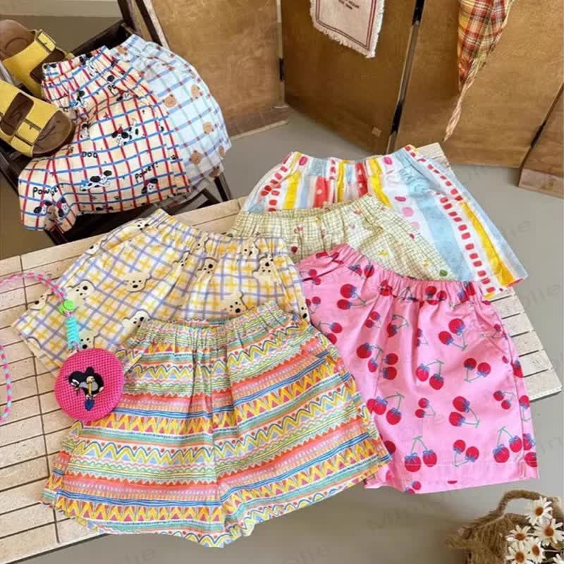 Toddler Kid Girls Animal Printed Shorts - image 1