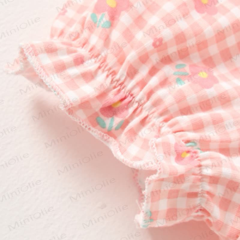 Toddler Baby Girls Print Puff Sleeve Summer Dress - image 9