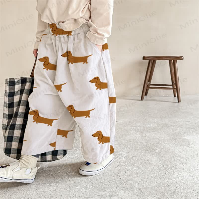 Baby Dog Beige Pants - Beige - 2-3T - image 1