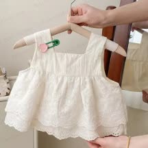 Baby Toddler Girl Sleeveless Set - image 2