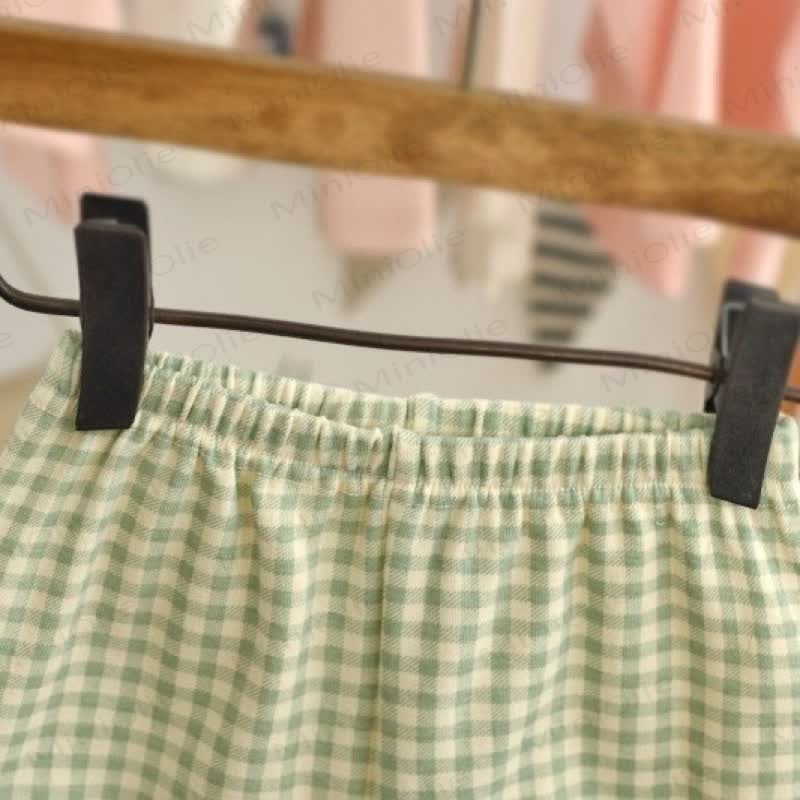 Baby Gingham Sleeveless Set - image 4