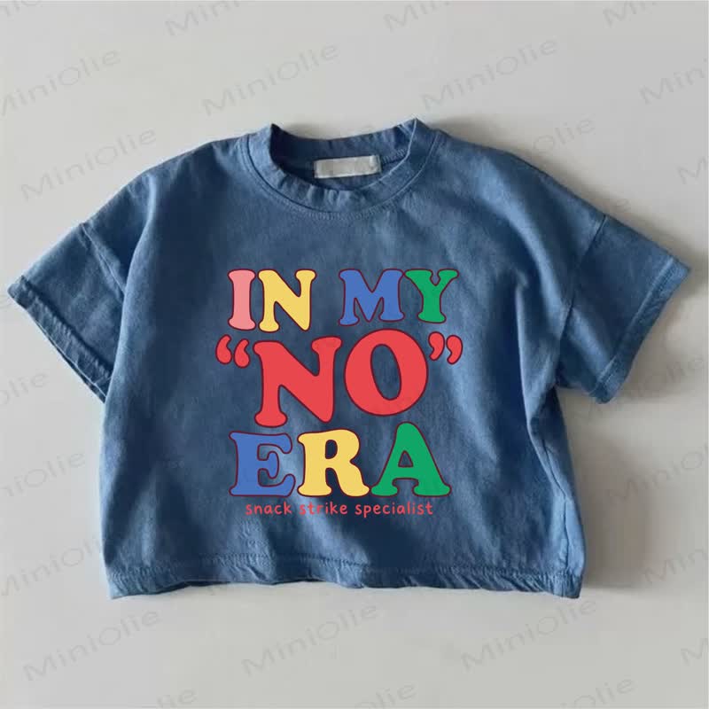 IN MY "NO" ERA SNACK STRIKE SPECIALIST Baby Blue T-shirt - Blue - 18-24M - image 1