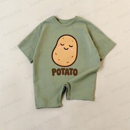 POTATO Baby Green Romper - Green - 18-24M - image 1