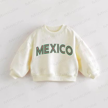 MEXICO Baby Toddler Sweatshirt - Cream - 3-5T - image 1