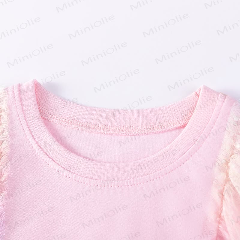 Toddler Girl Mermaid Tee and Rainbow Tulle Skirt Set - image 2