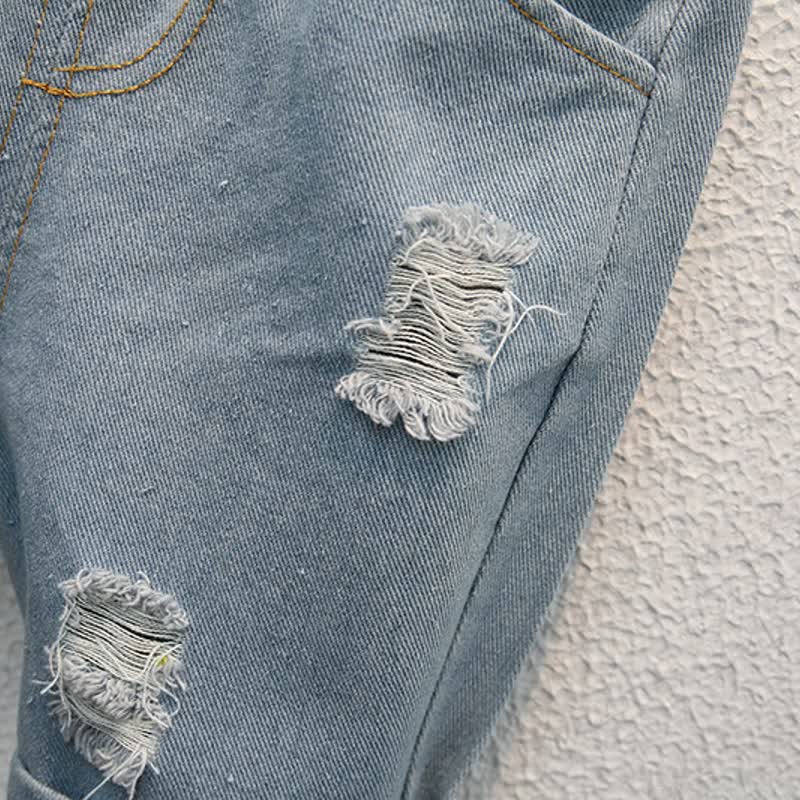 Baby Toddler Boys Astronaut Print T-Shirt and Denim Shorts 2-piece Set - image 10