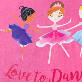 LOVE TO DANCE! Toddler Kid Girl Tee and Skirt Set - image 11