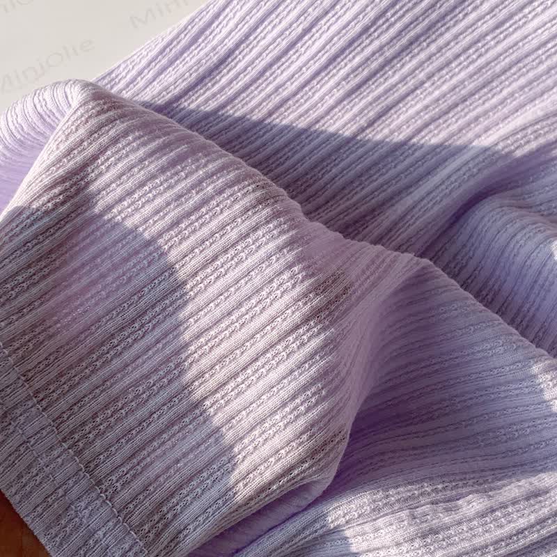 Toddler Girl Solid Color Ribbed Flutter Sleeve T-Shirt - image 11
