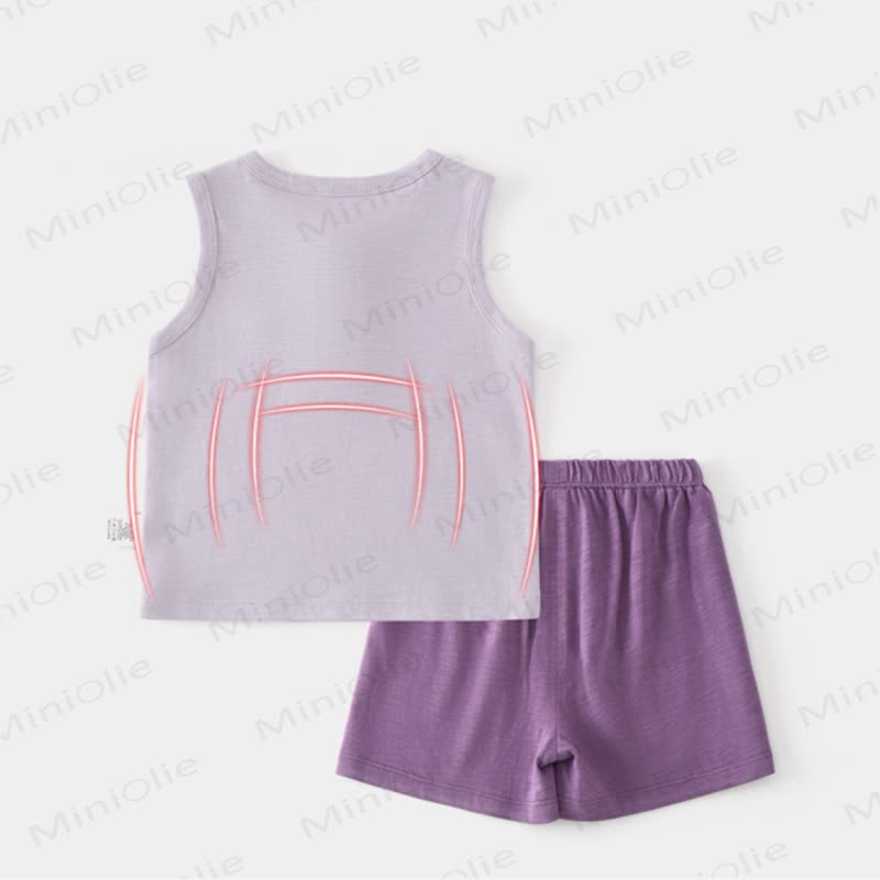 Baby Toddler Animal Applique Sleeveless Top and Shorts 2-piece Set - image 6