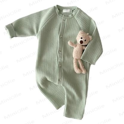 Personalized Baby Name Ribbed Romper - image 5