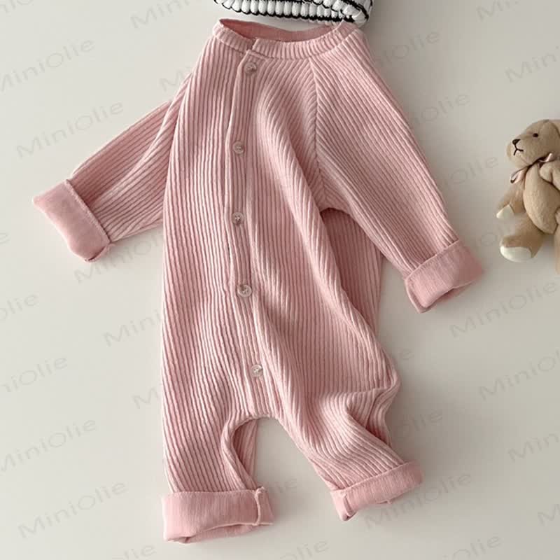 Personalized Baby Name Ribbed Romper - Pink - 2-3T - image 7