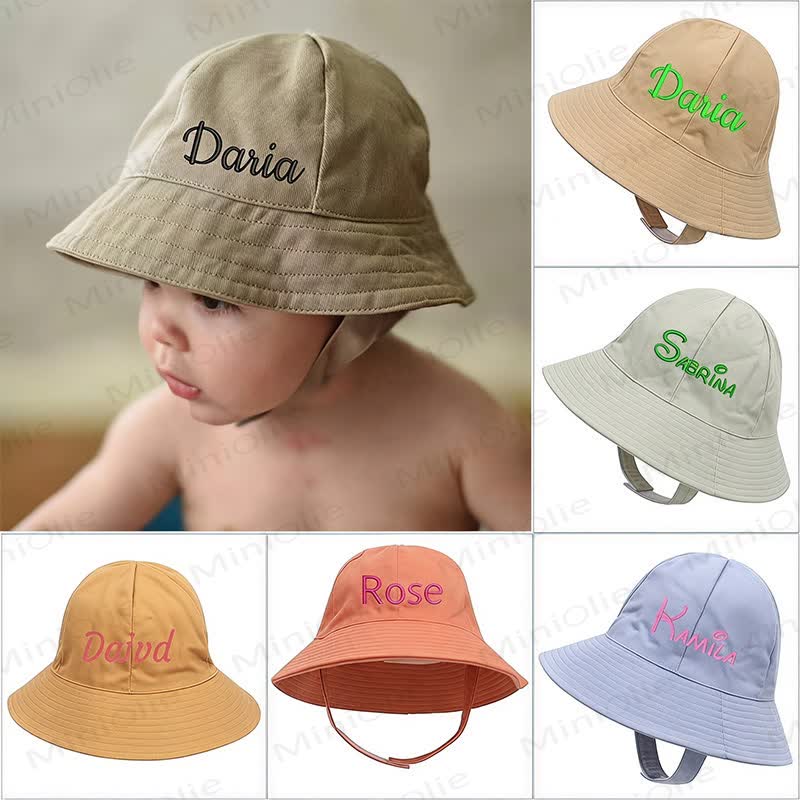 Personalized Baby Name Bucket Hat - image 1