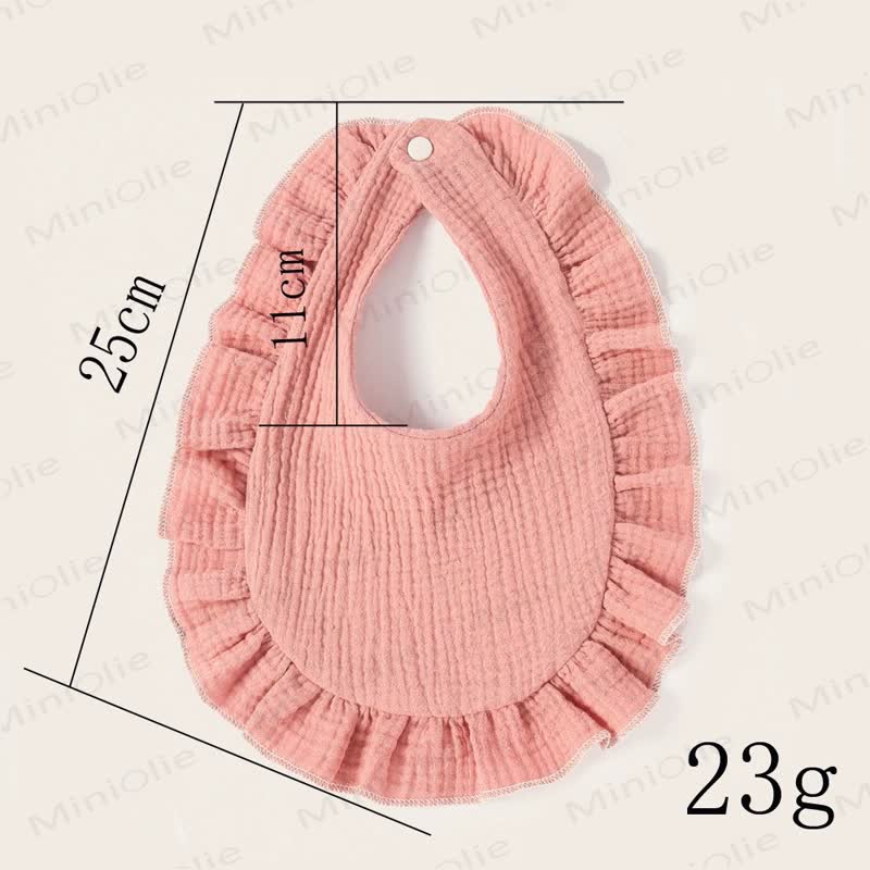 Personalized Baby Name Ruffled Bib - image 18