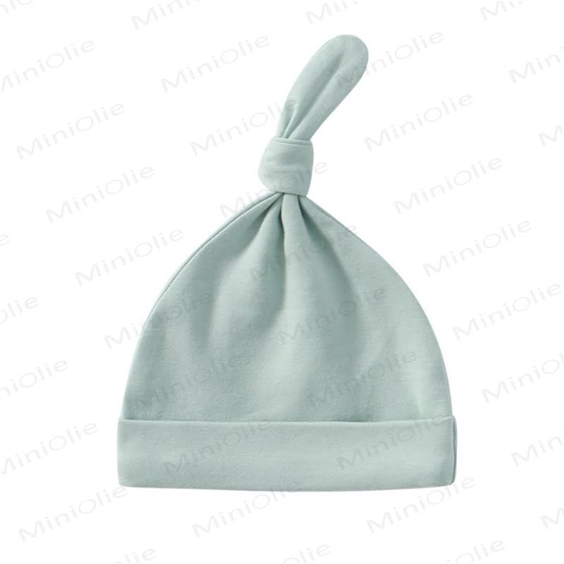 Personalized Baby Name Top-knot Hat - Light Green - 0-6M - image 14