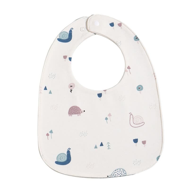 Personalized Baby Name Cartoon Print Bib - Snails - image 10