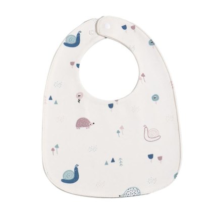 Personalized Baby Name Cartoon Print Bib - Snails - image 10