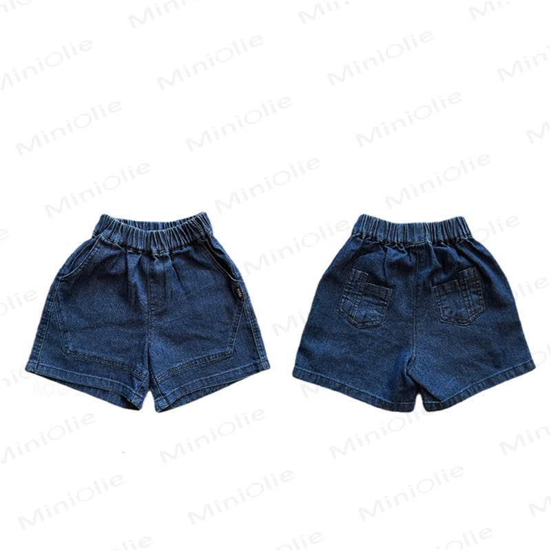Baby Toddler Headphone Collection Tee or Stripe Shorts - Navy - 4-5T - image 6