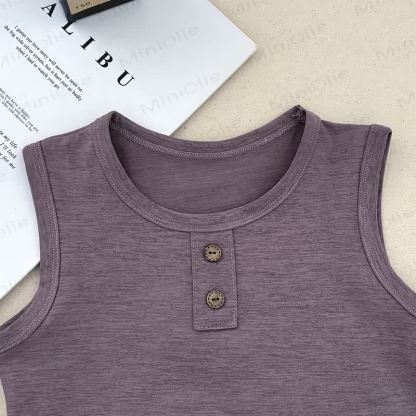 M Baby Toddler Solid Color Tank and Shorts 2-piece Pyjama Set - image 6