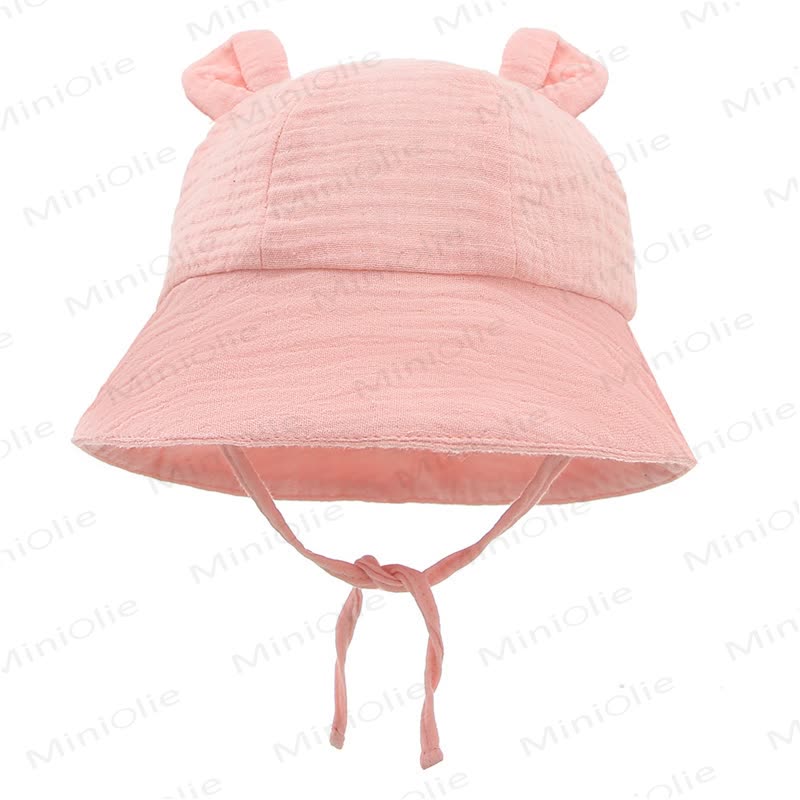 Personalized Baby Name Bear Ears Hat - Pink - 3-12M - image 7
