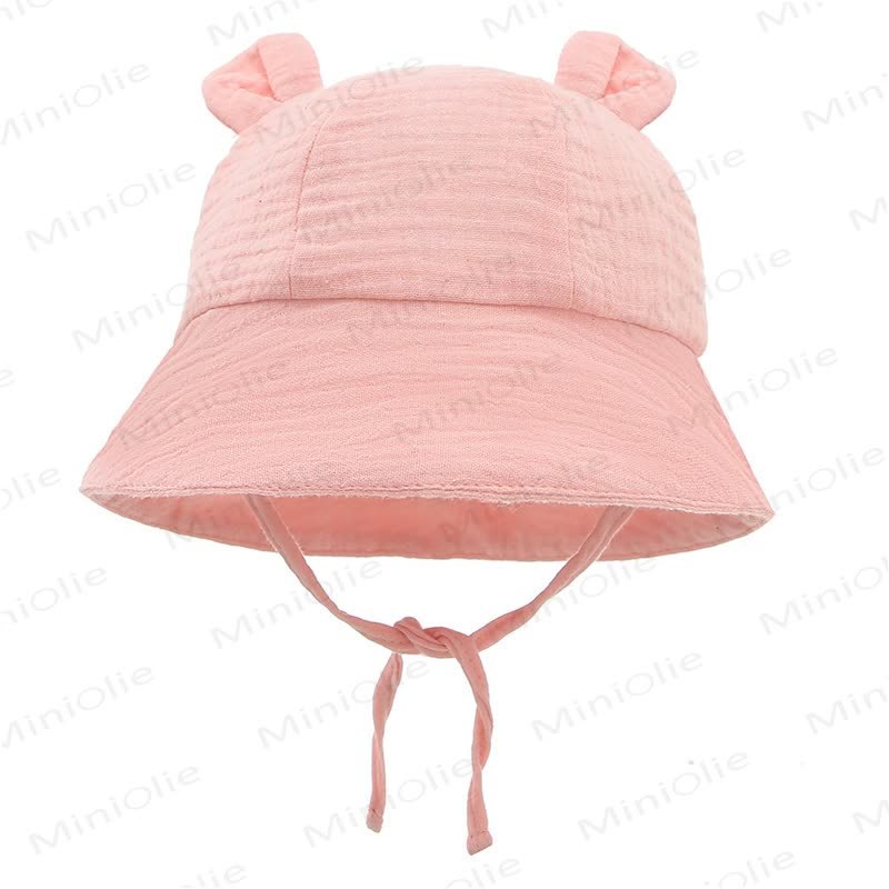 Personalized Baby Name Bear Ears Hat - Pink - 3-12M - image 7