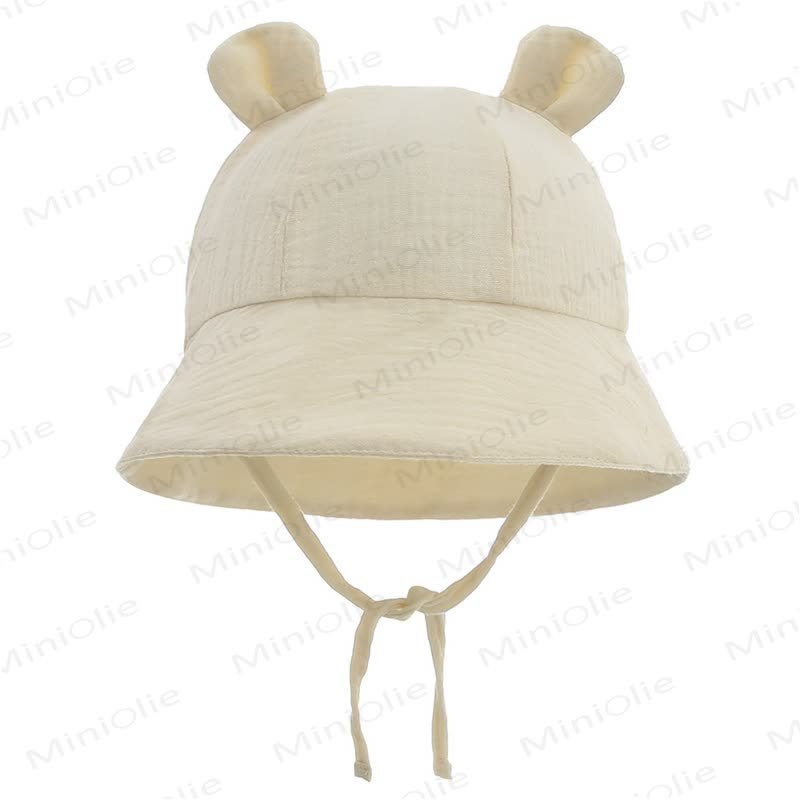 Personalized Baby Name Bear Ears Hat - Beige - 3-12M - image 10