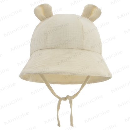 Personalized Baby Name Bear Ears Hat - Beige - 3-12M - image 10