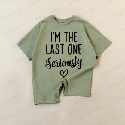 I'M THE LAST ONE SERIOUSLY Baby Green Romper - Green - 18-24M - image 1