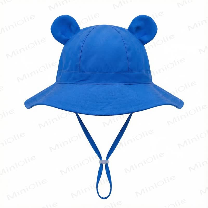 Personalized Baby Name Bear Ears Bucket Hat - Royal Blue - 2-8T - image 9
