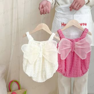 Personalized Baby Name Flower Bodysuit - Beige - 18-24M - image 2