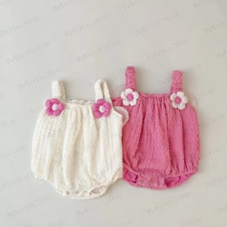 Personalized Baby Name Flower Bodysuit - image 3