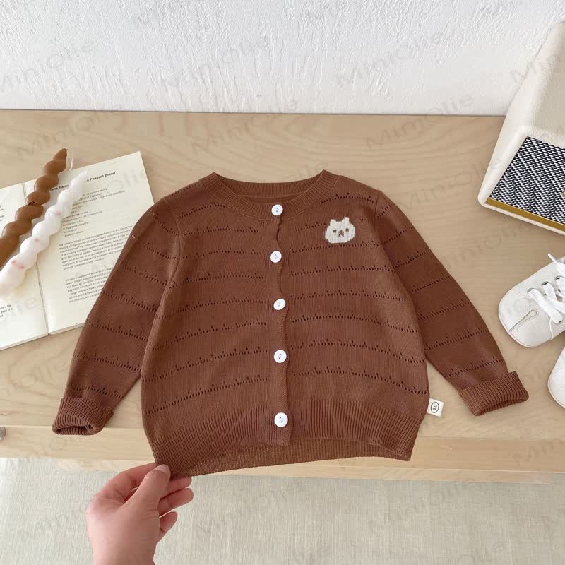 Baby Toddler Animal Knit Cardigan - image 10