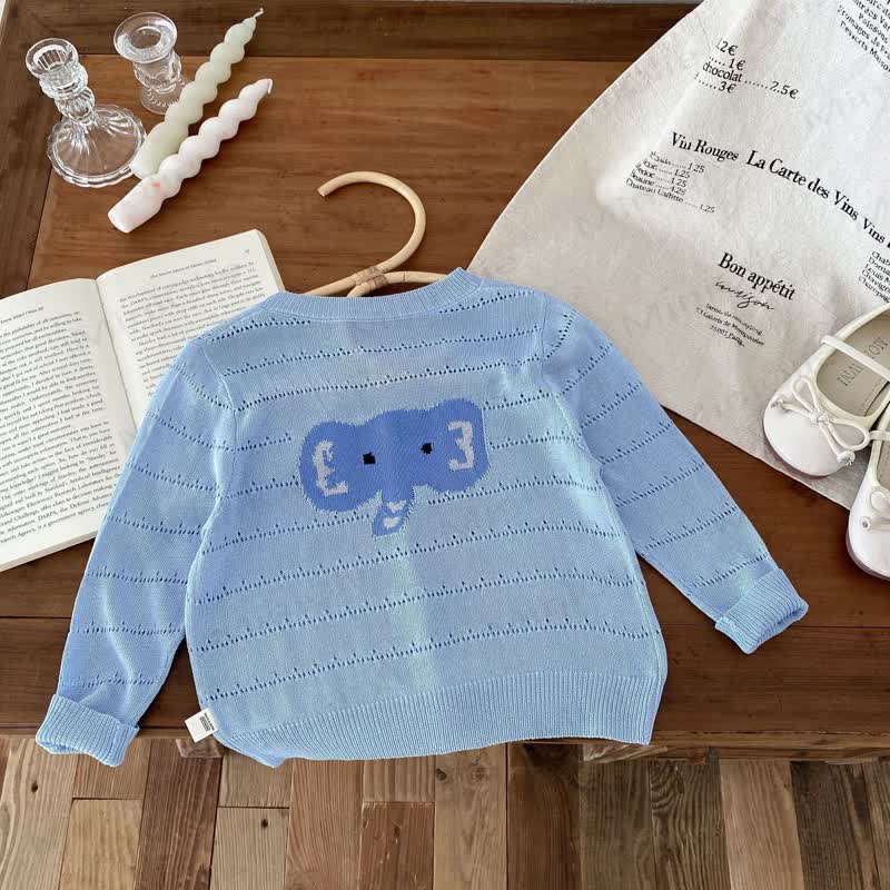 Baby Toddler Animal Knit Cardigan - image 17