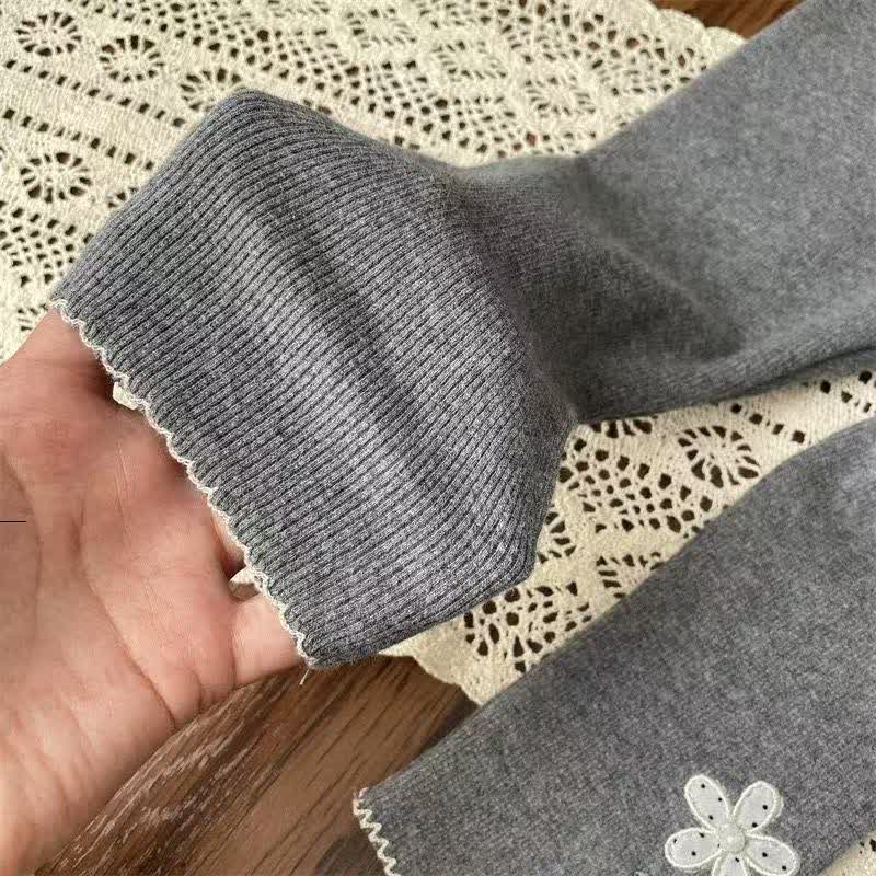 Toddler Girls Floral Hem Leggings - image 5