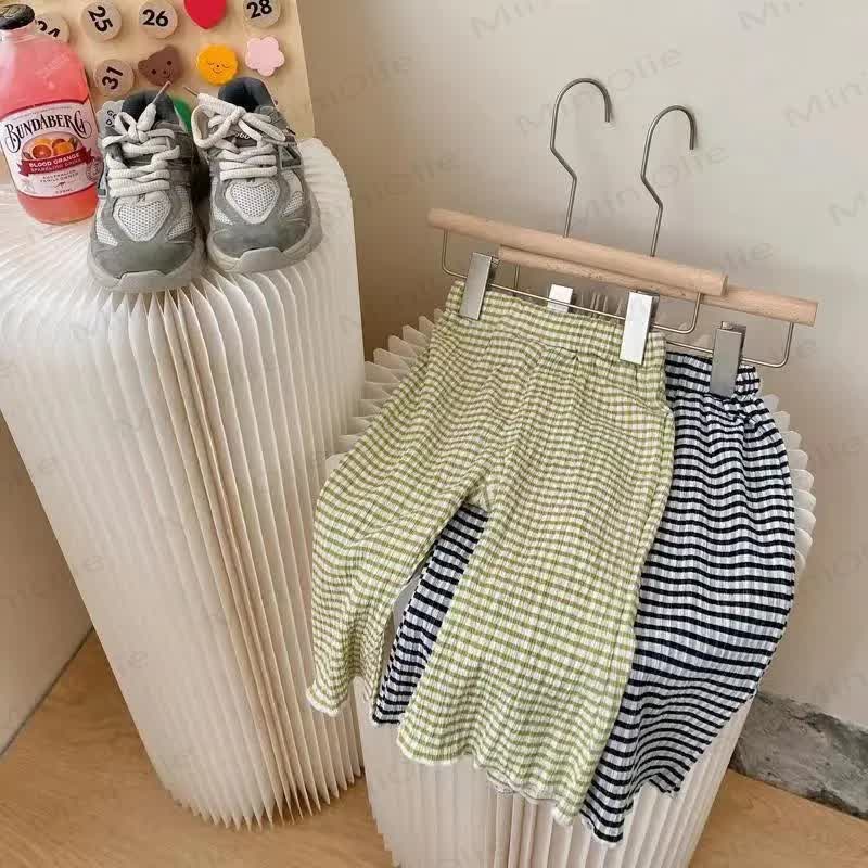 Toddler Baby Girls Striped Summer Pants - image 1