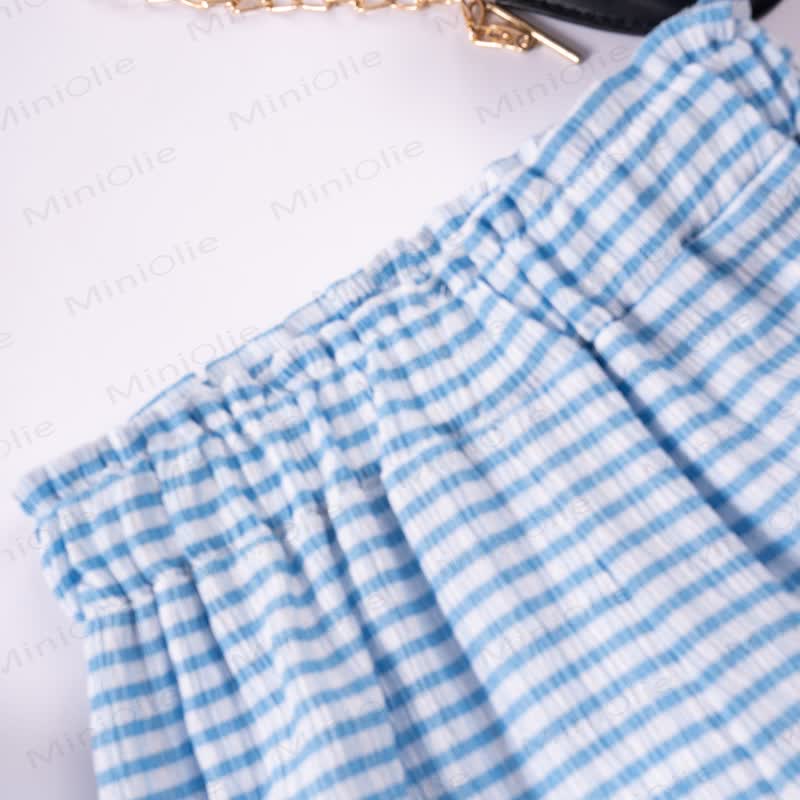 Toddler Girl Striped Peplum Sleeveless Top and Pants 2-piece Set - image 11