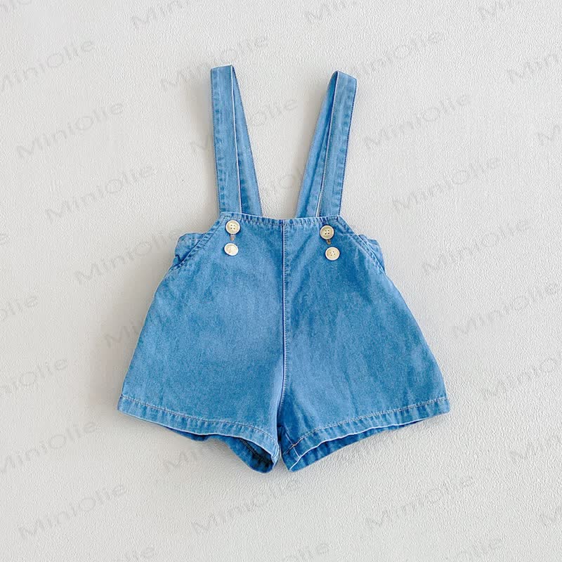 Toddler Boys Vintage Plaid Overalls - Blue - 4-5T - image 4