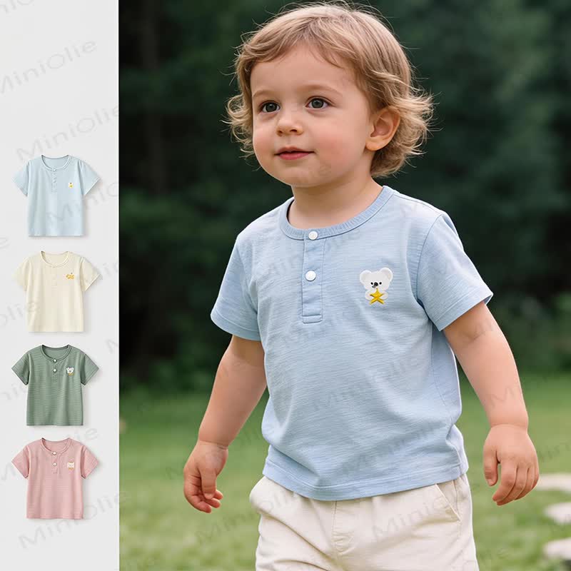 Baby Toddler Animal Print Short-Sleeve Tee - image 1
