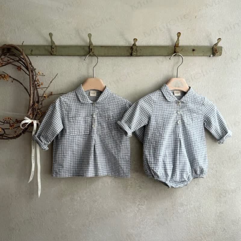 Toddler Baby Vintage Pliad Shirt/Corduroy Overall - image 7