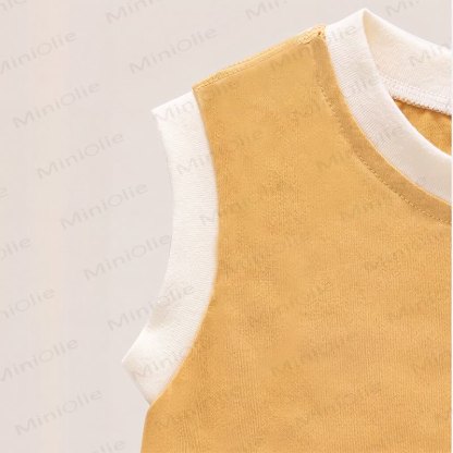 Baby Cartoon Pajamas Sleeveless Romper - image 4