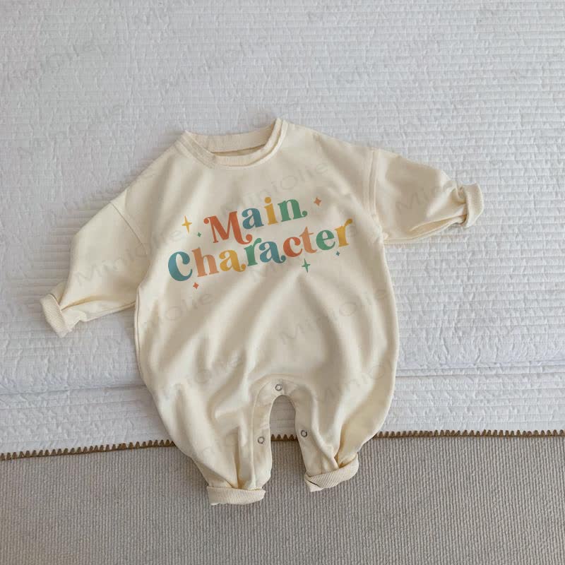 MAIN CHARACTER Baby Toddler Beige Romper - Beige - 2-3T - image 1