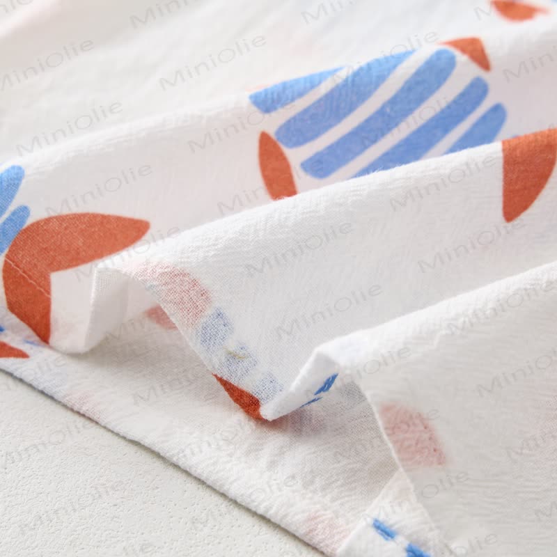 Toddler Boys White Fish Shirt and Shorts 2-piece Set - image 5