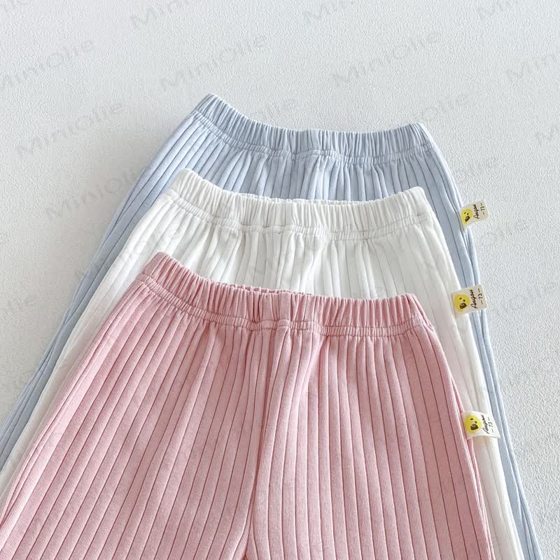 Baby Solid Color Long Sleeve Peplum Top and Pants 2-piece Set - image 10