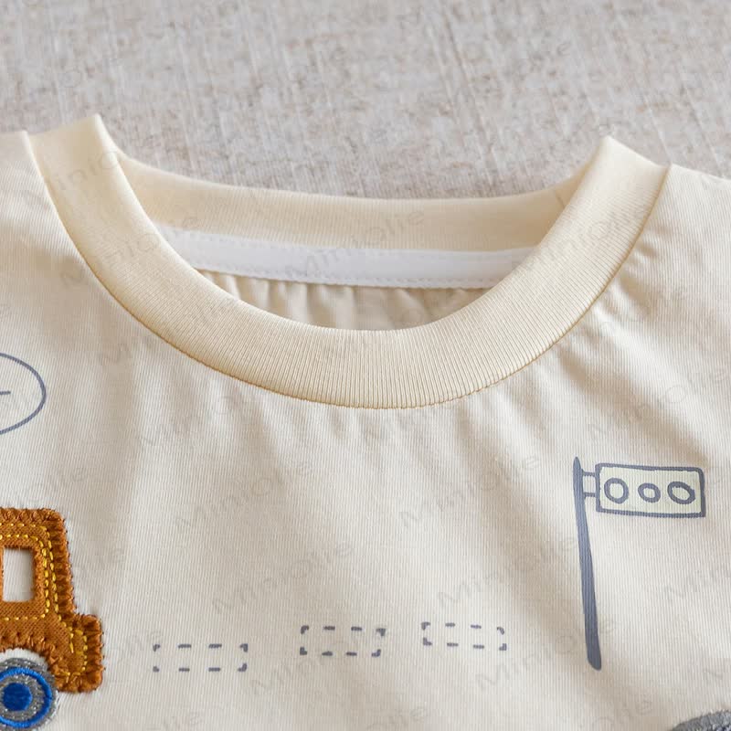 BEEEEP Toddler Cartoon Car Print T-Shirt - image 6