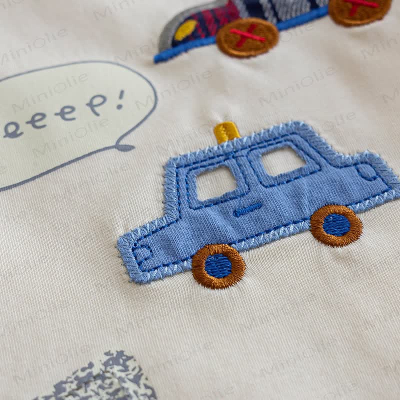 BEEEEP Toddler Cartoon Car Print T-Shirt - image 8